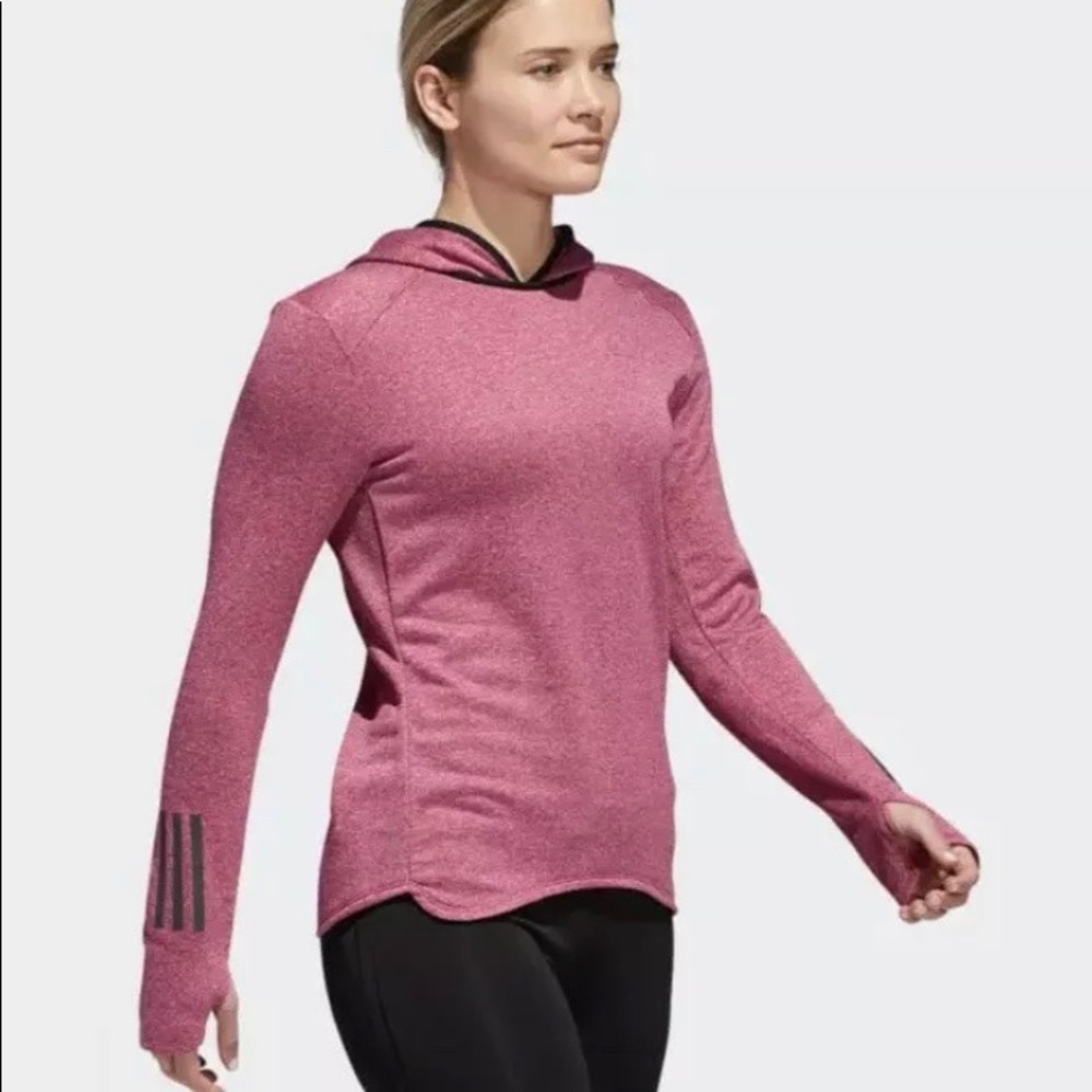 Adidas Women’s Response Astro Hoodie Mystery Ruby.